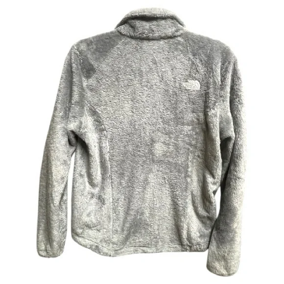 The North Face Osito Fleece Full Zip Jacket Gray/Silver- Size Medium - Picture 9 of 10